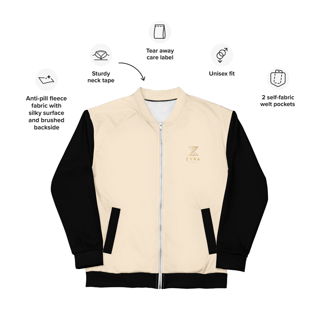 ZyraWear Premium All-Over Bomber Jacket — Limited Edition