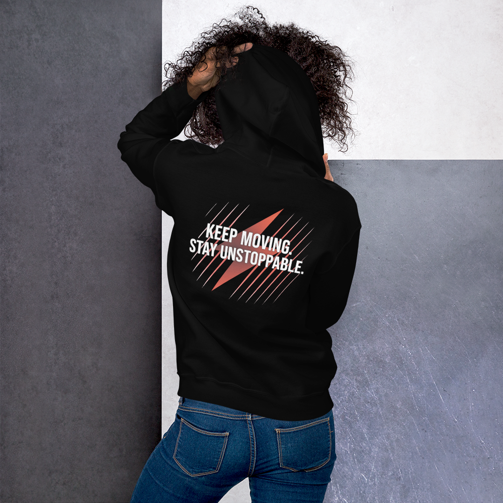 ZyraWear Unisex Premium Hoodie — Stay Unstoppable Edition
