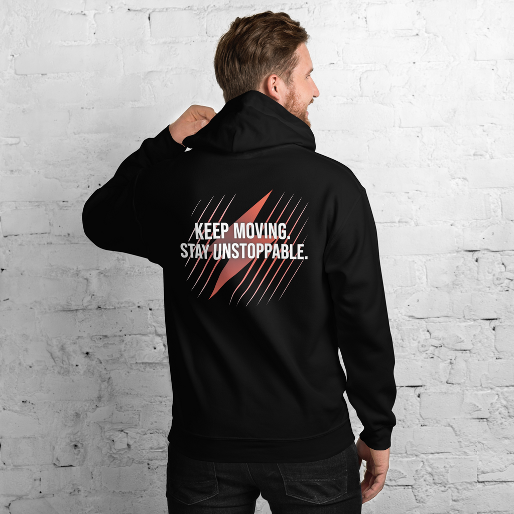 ZyraWear Unisex Premium Hoodie — Stay Unstoppable Edition