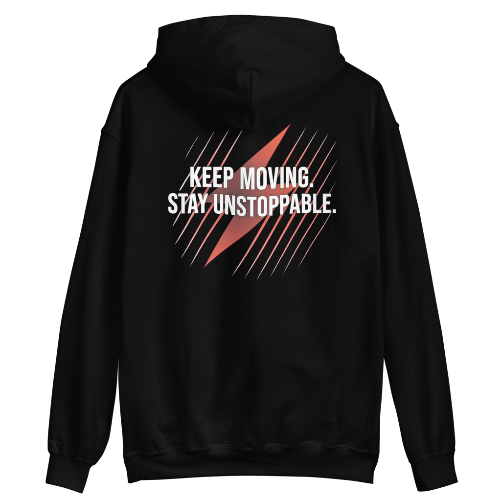 ZyraWear Unisex Premium Hoodie — Stay Unstoppable Edition