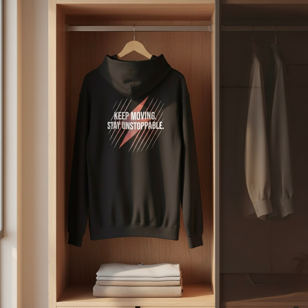 ZyraWear Unisex Premium Hoodie — Stay Unstoppable Edition
