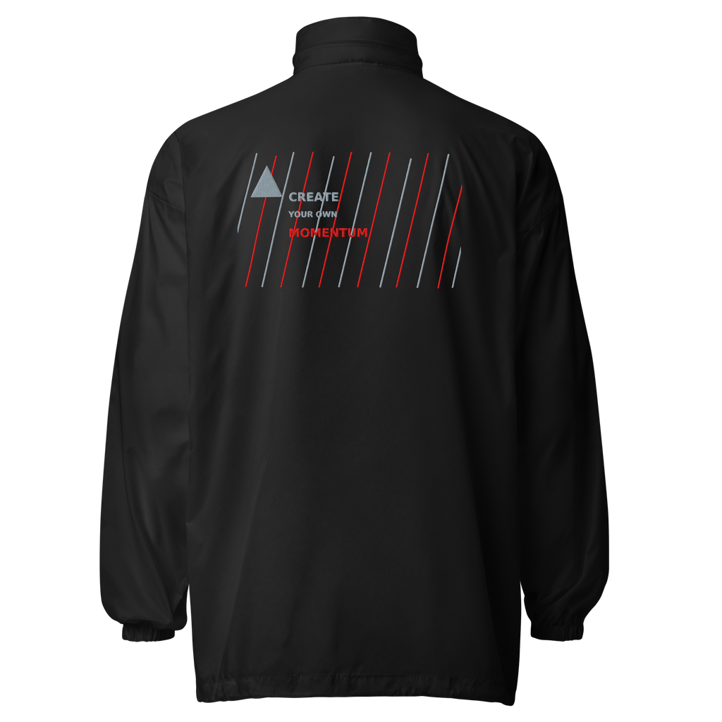 ZyraWear Unisex Windbreaker — Create Your Own Momentum Edition