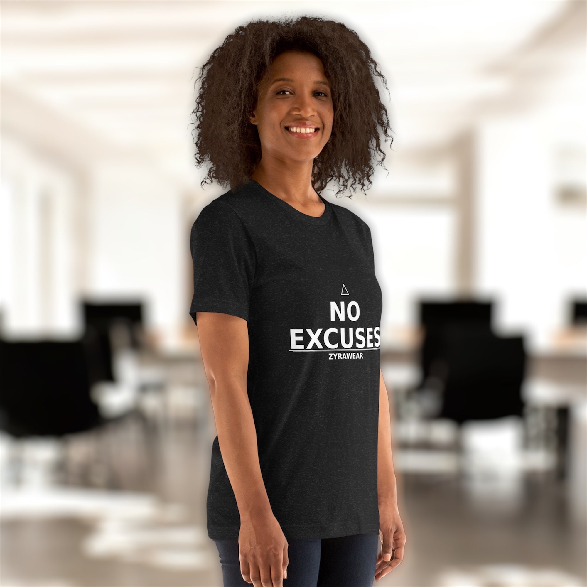 No Excuses Premium Motivational Tee – For Relentless Entrepreneur