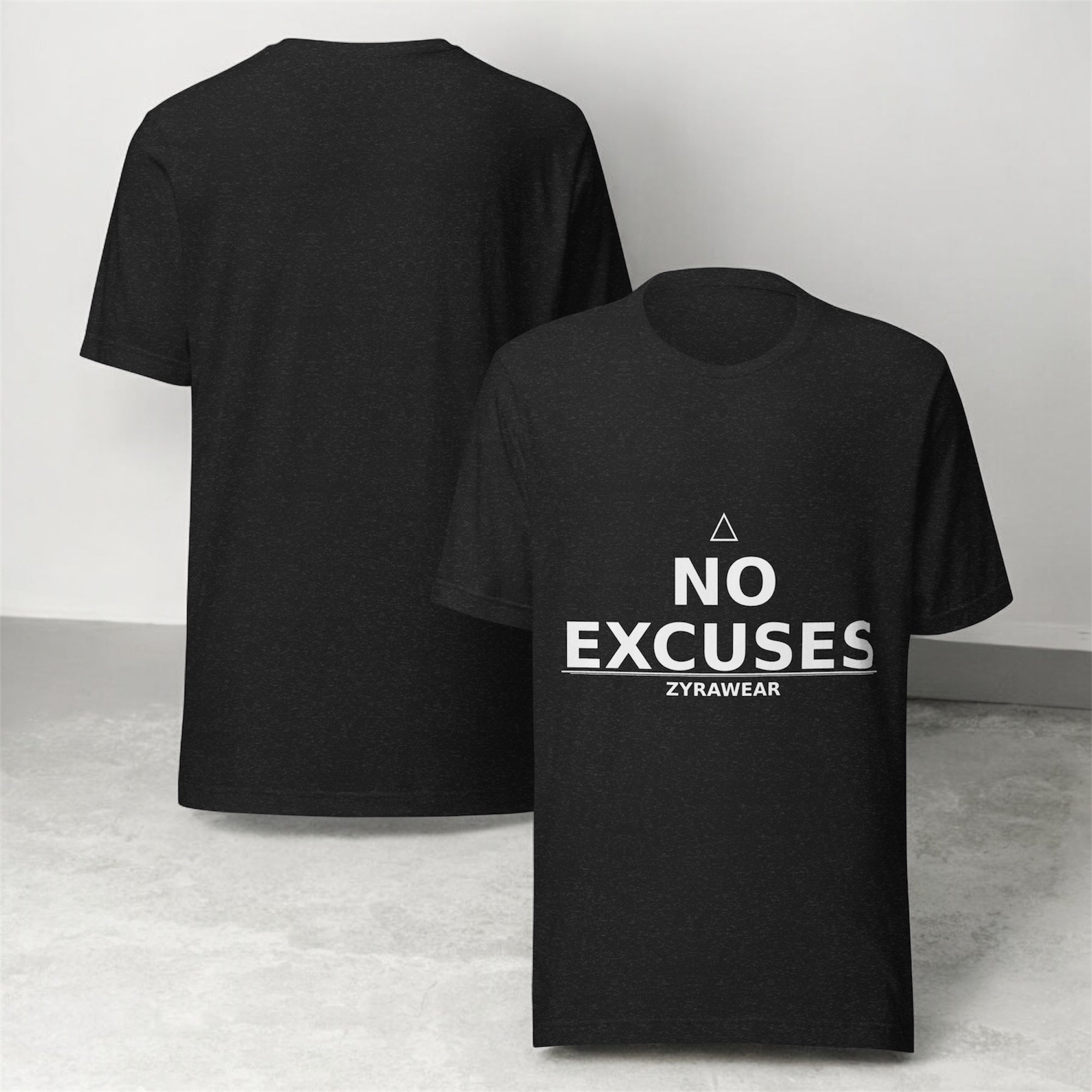 No Excuses Premium Motivational Tee – For Relentless Entrepreneur