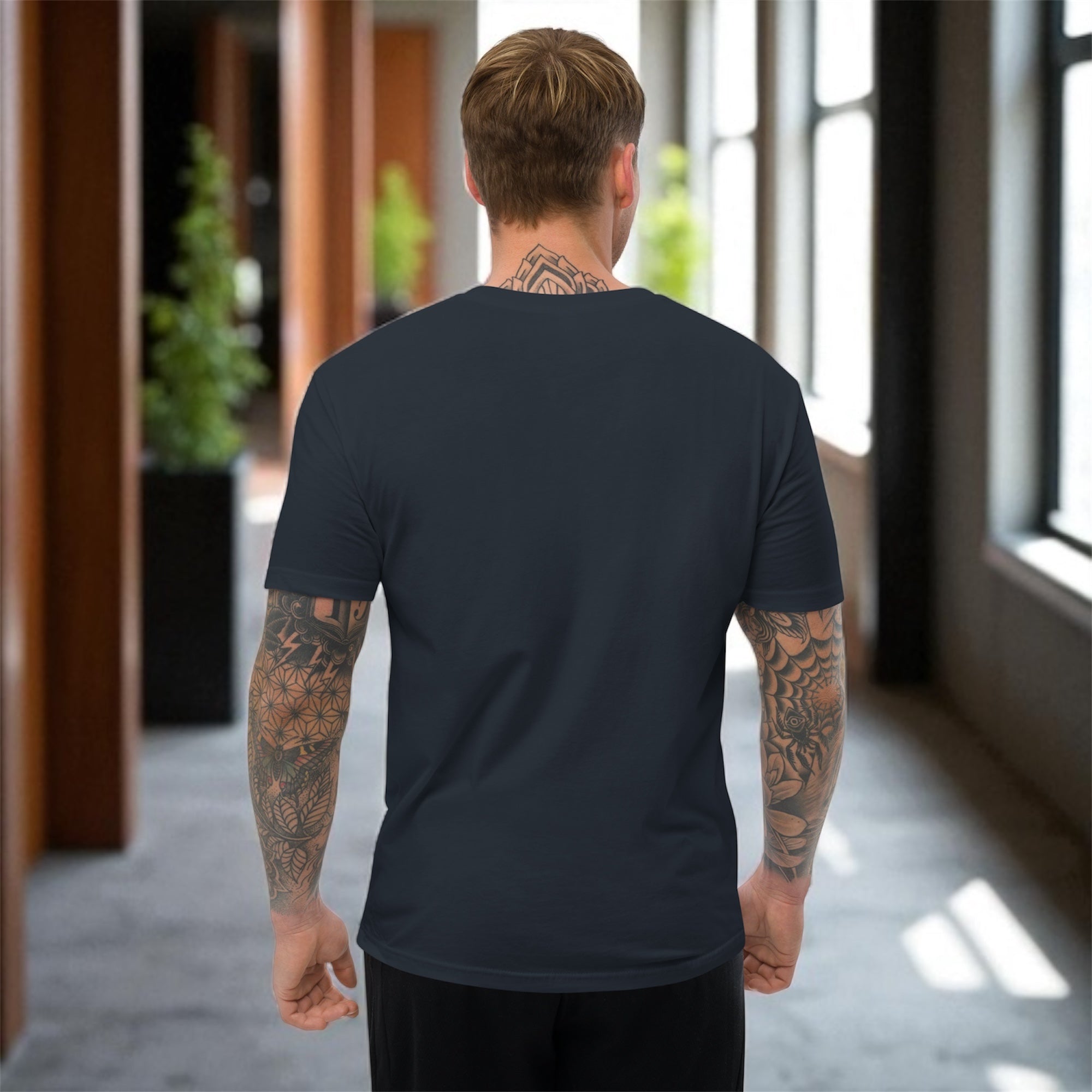 Discipline > Excuses – Premium Fitted Tee