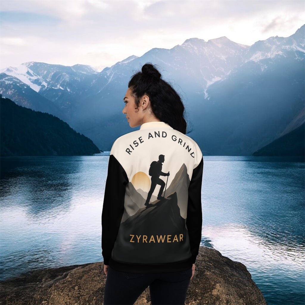 ZyraWear Premium All-Over Bomber Jacket — Limited Edition