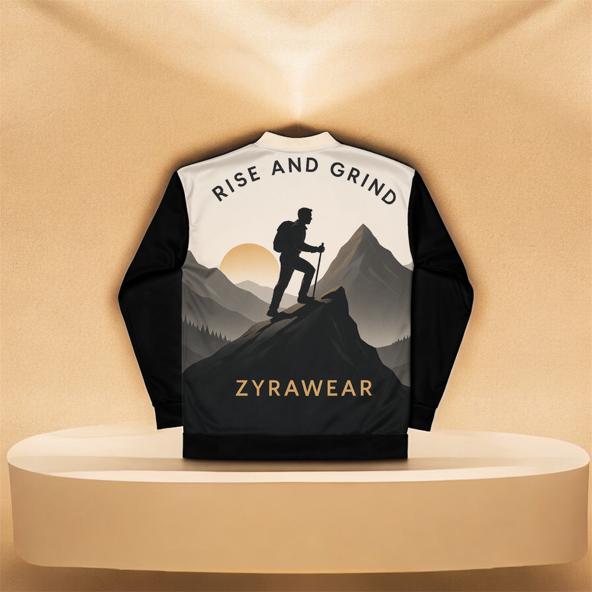 ZyraWear Premium All-Over Bomber Jacket — Limited Edition