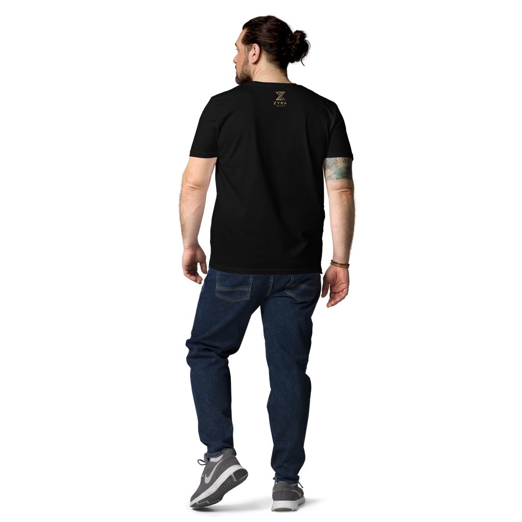 ZyraWear Premium Organic Tee – Gold Edition