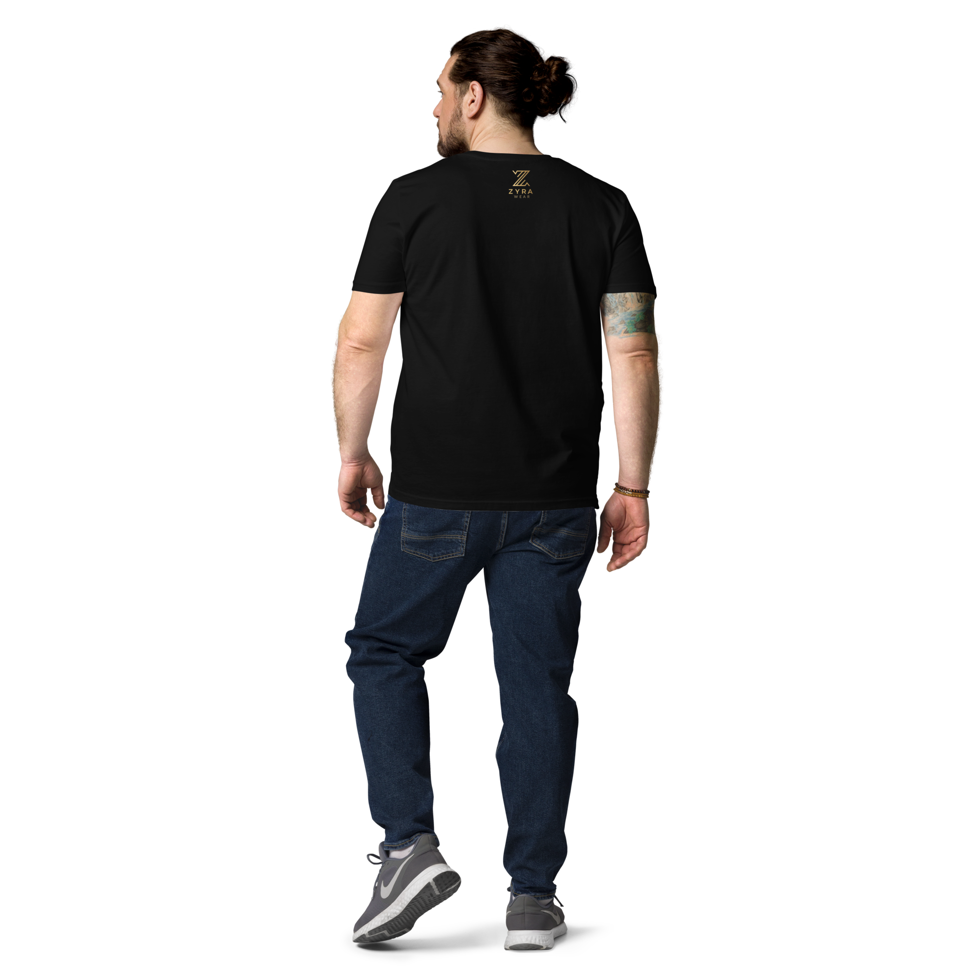 ZyraWear Premium Organic Tee – Gold Edition