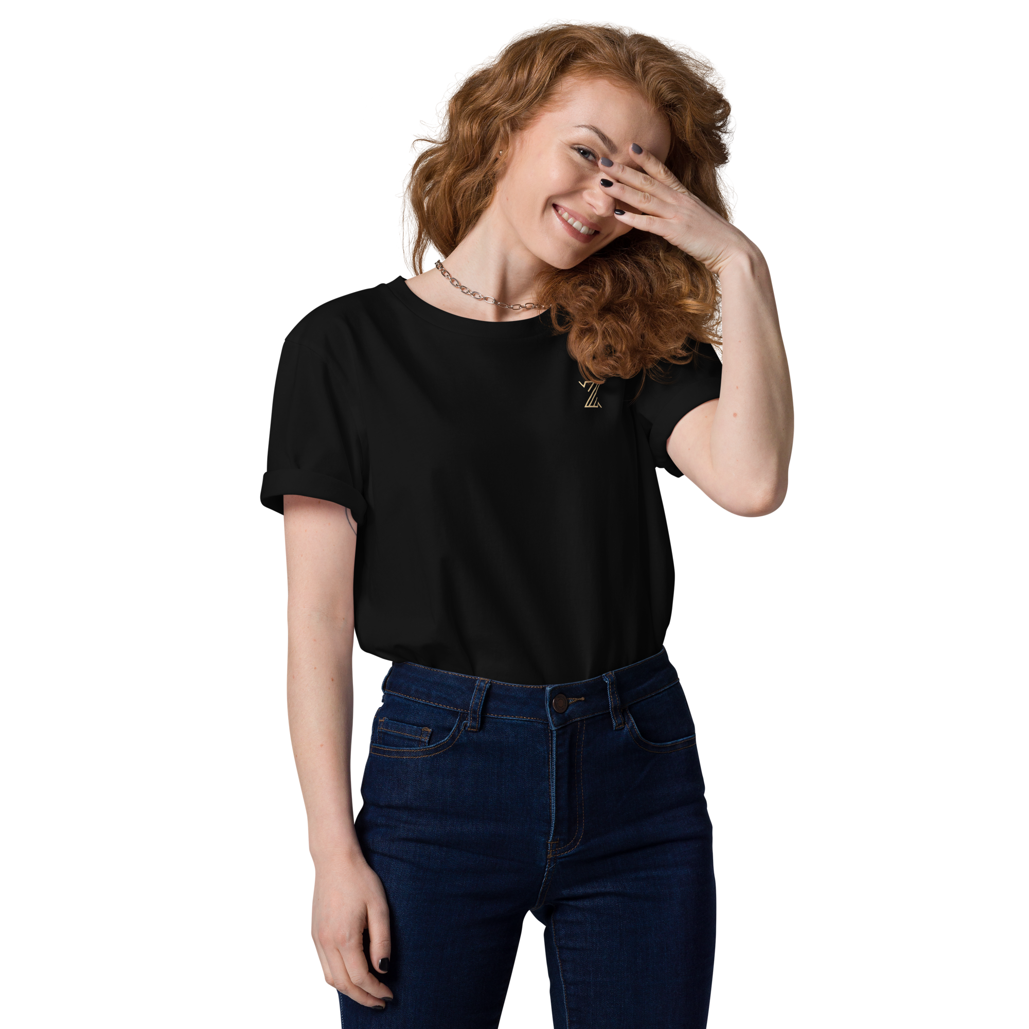 ZyraWear Premium Organic Tee – Gold Edition